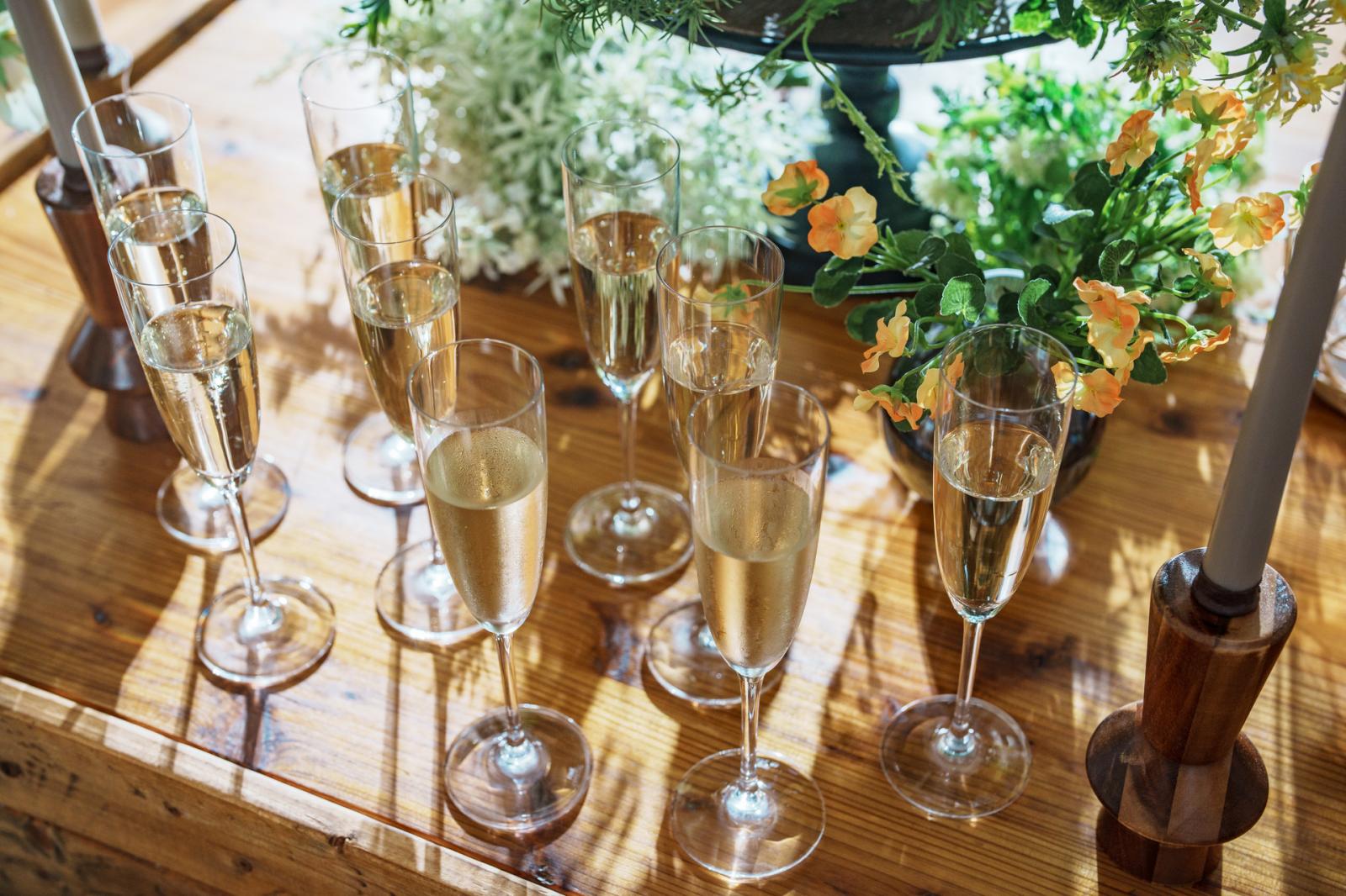 ウェルカムドリンクでゲストへのおもてなし