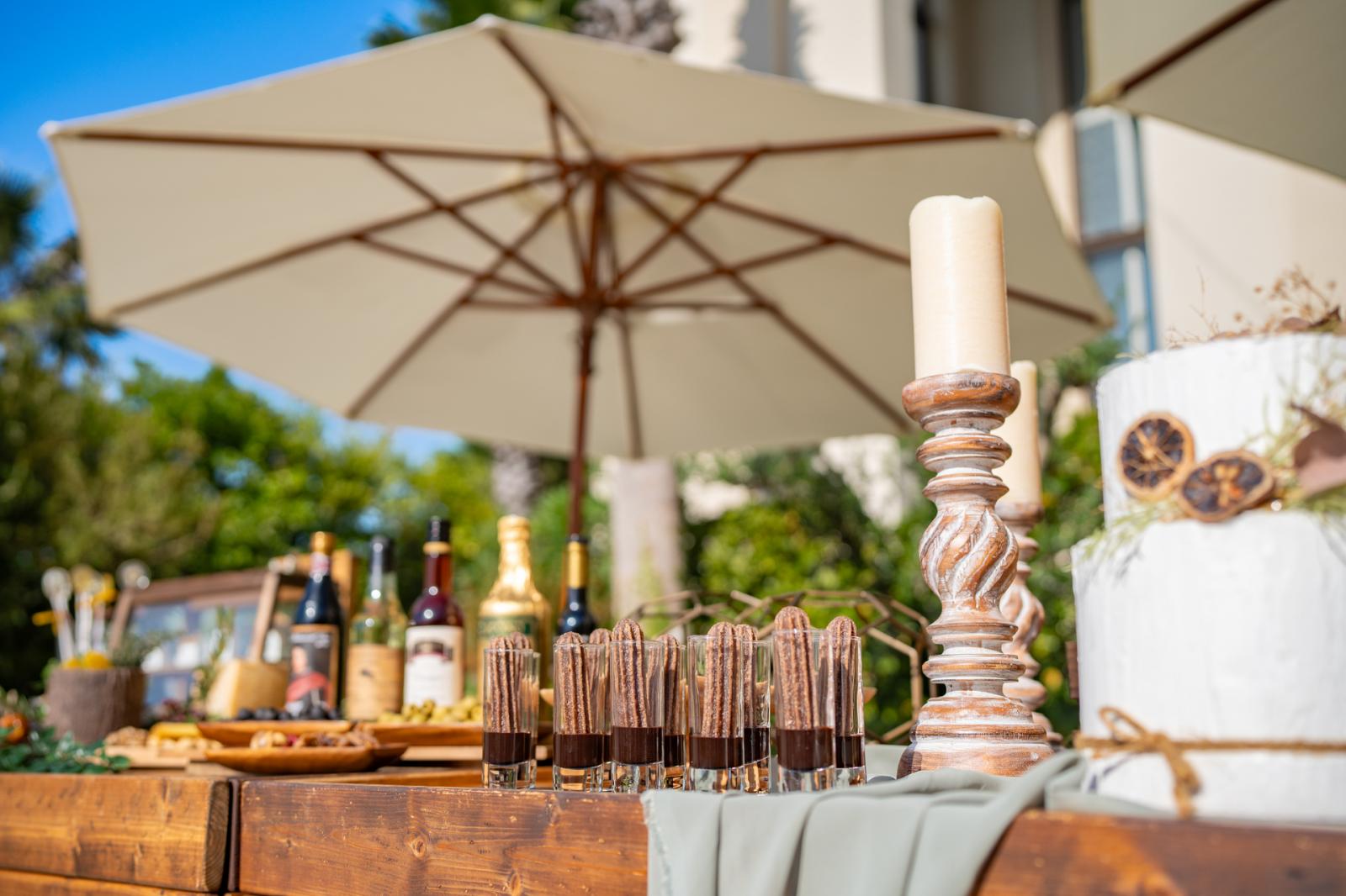 オリジナルドリンクやスイーツでゲストをおもてなし