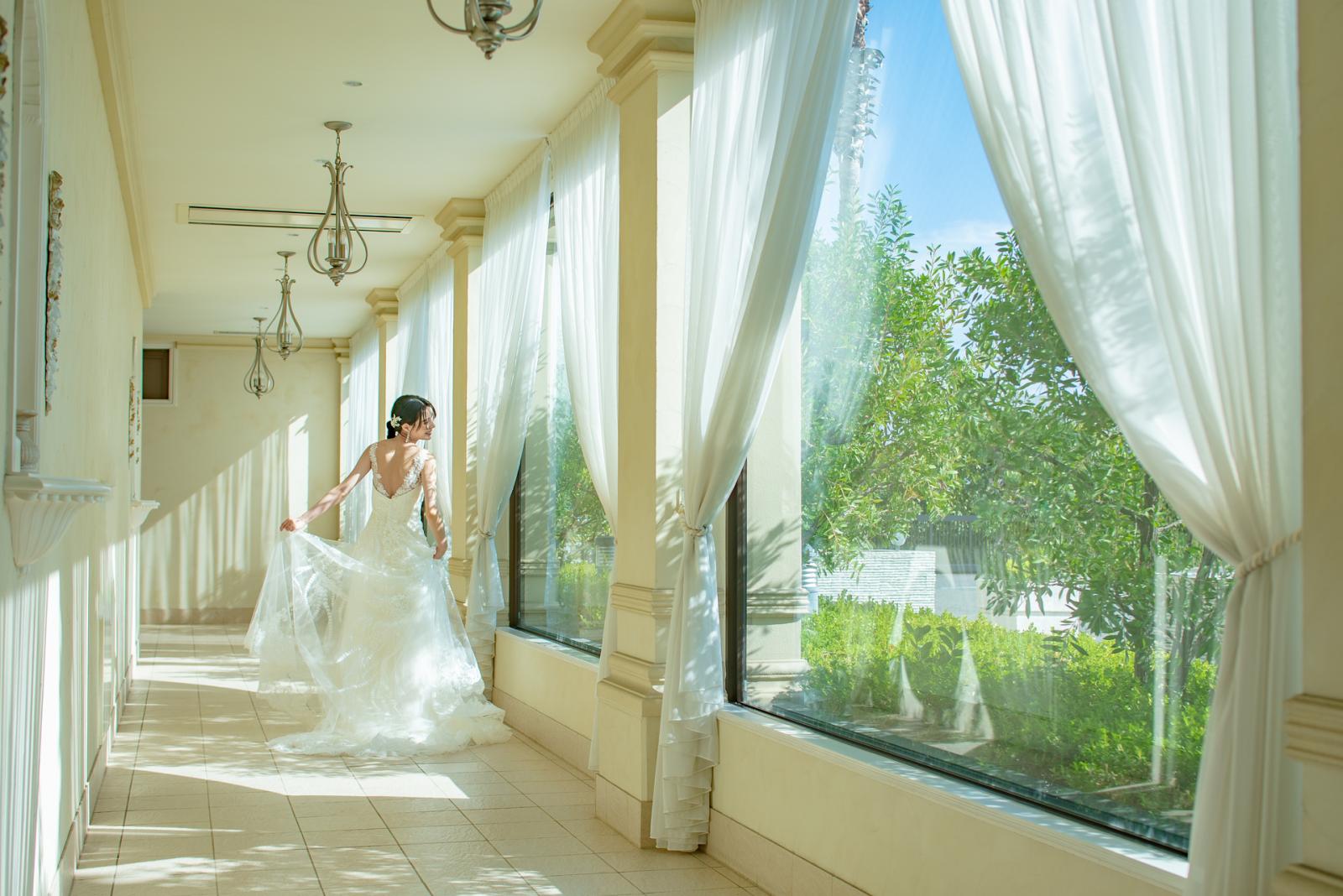 館内はたくさんの自然光が入る開放的な雰囲気