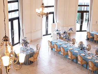 パーティータイムはガーデンも貸切に　広々とガーデンも使用したカジュアルパーティーも叶う