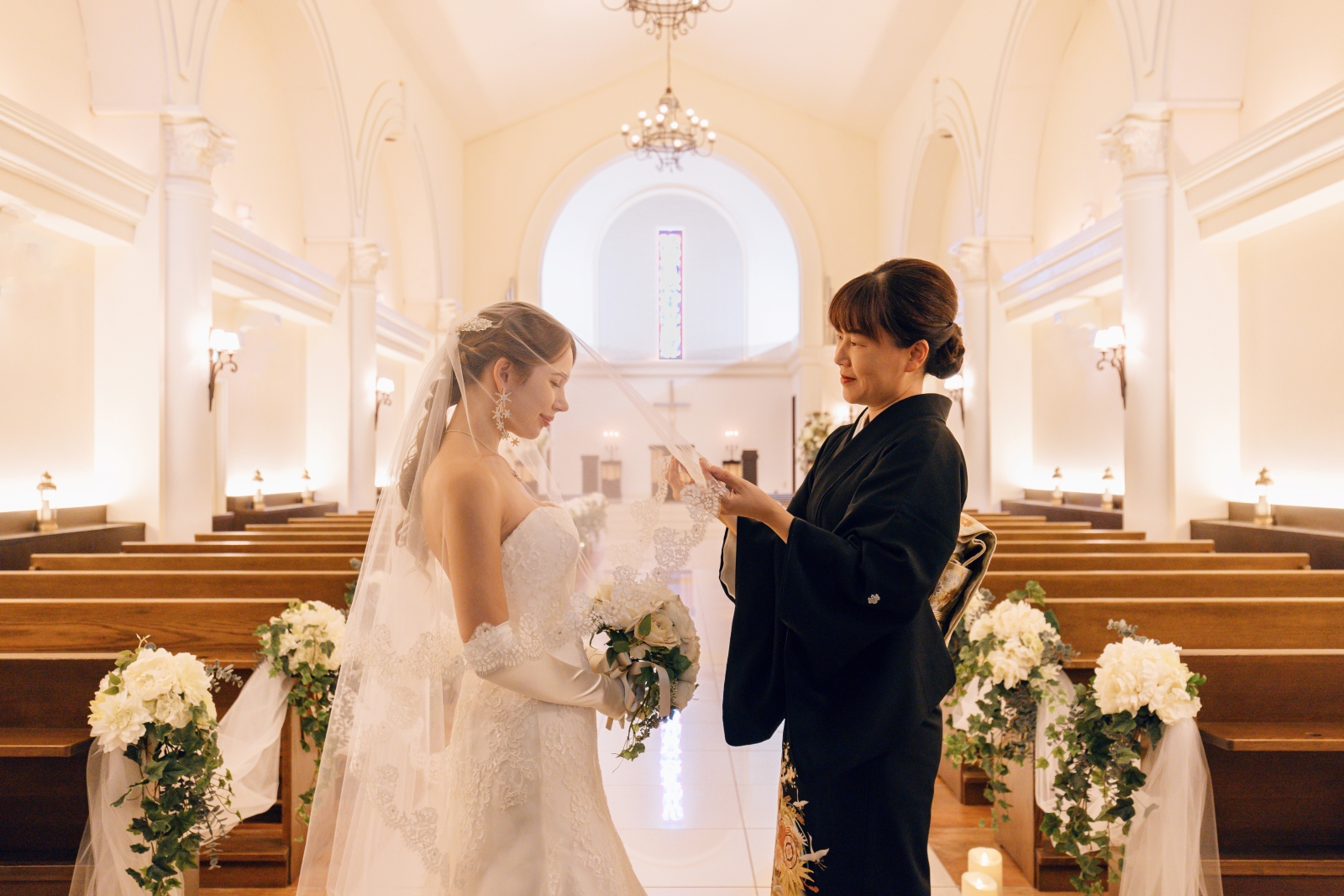 ベールダウンの儀式。「幸せになってね」の願いを受け取って