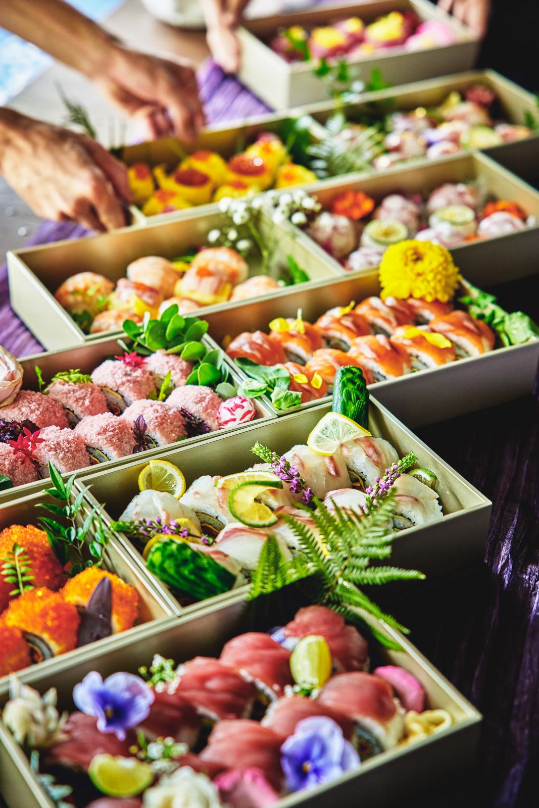 目にも鮮やかな料理で大切なゲストをもてなして