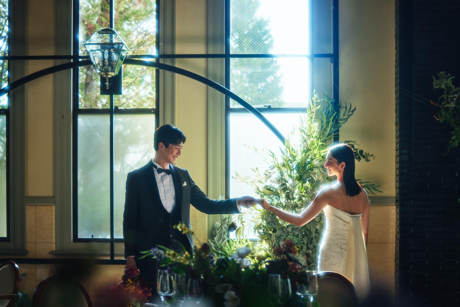 ゲストのお席にはこだわりと想いを込めてお好きなコーディネートを