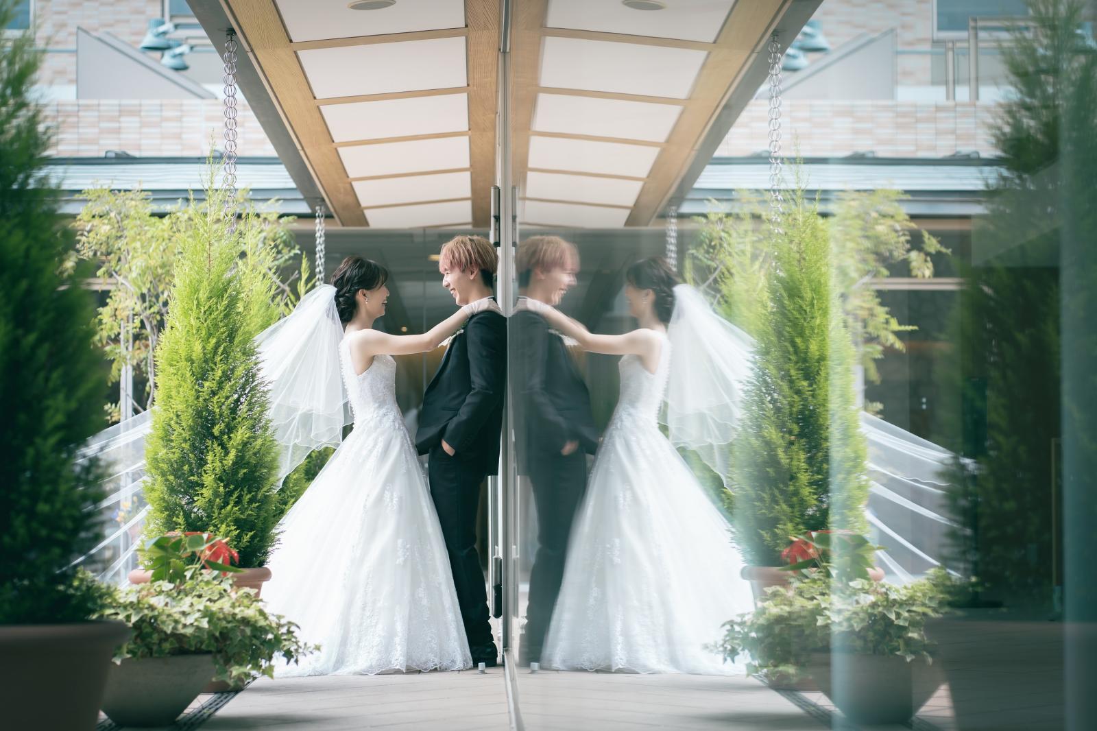 チャペルガーデンでのお写真撮影も可能です