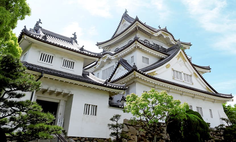 岸和田城