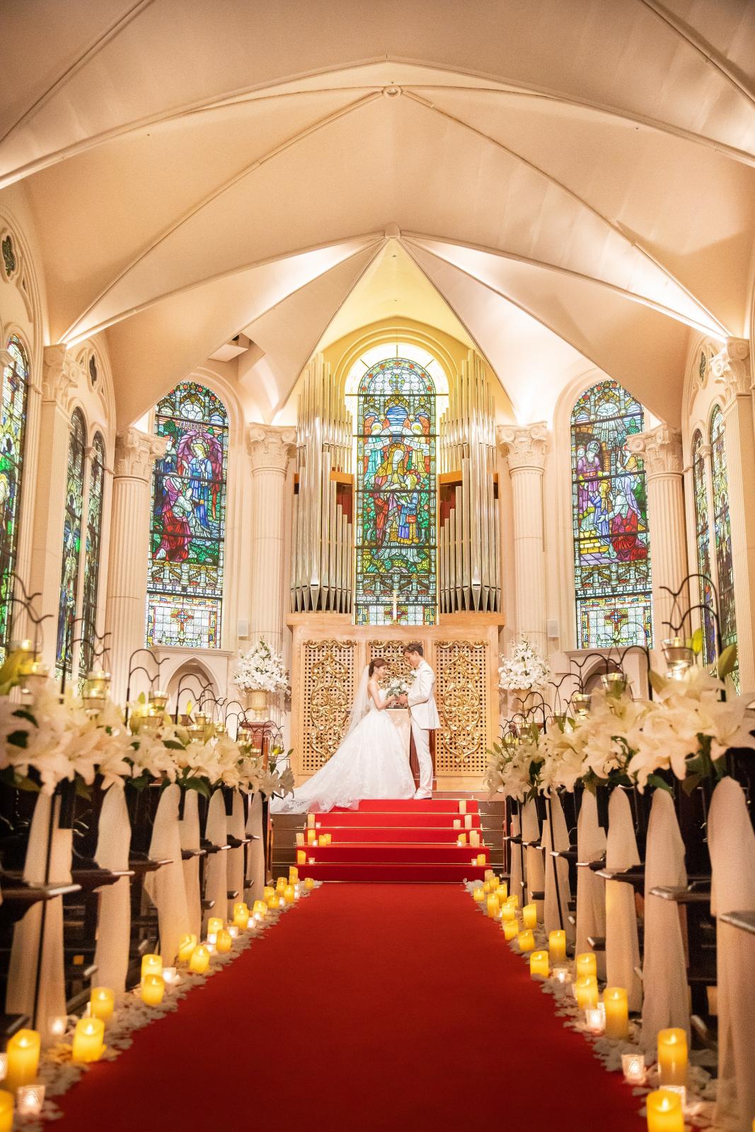 モンサンミッシェル大聖堂 ザ ガーデンコートなんばパークスで結婚式 結婚スタイルマガジン モンサンミッシェル大聖堂 ザ ガーデンコートなんばパークスで結婚式 結婚スタイルマガジン