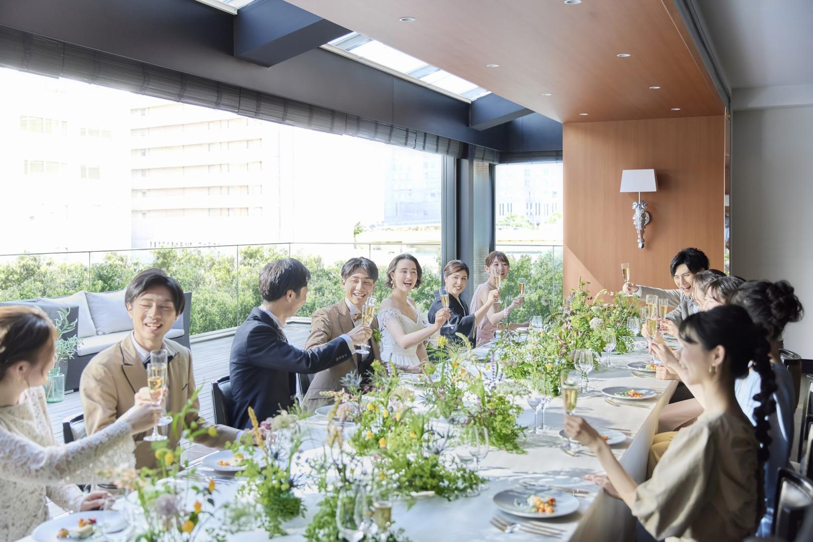 親族様メインのお食事会としても