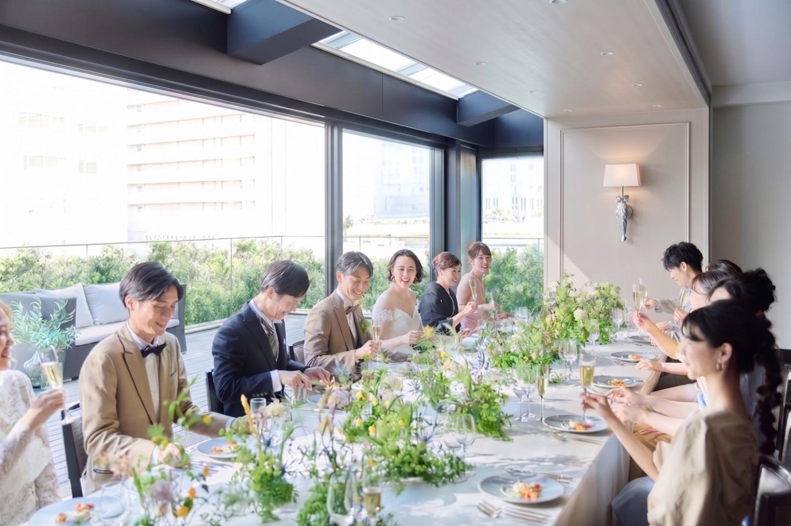 親族様メインのお食事会としても