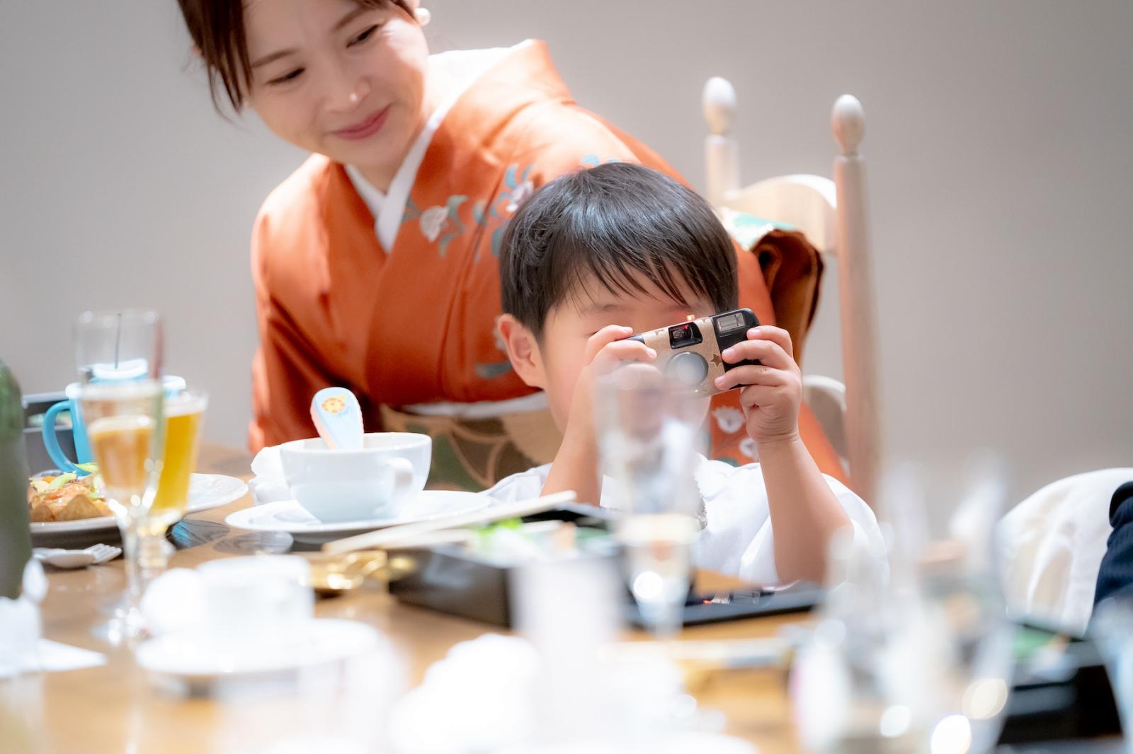 お子様にもお愉しみいただけるよう、様々なご提案やサポートをいたします