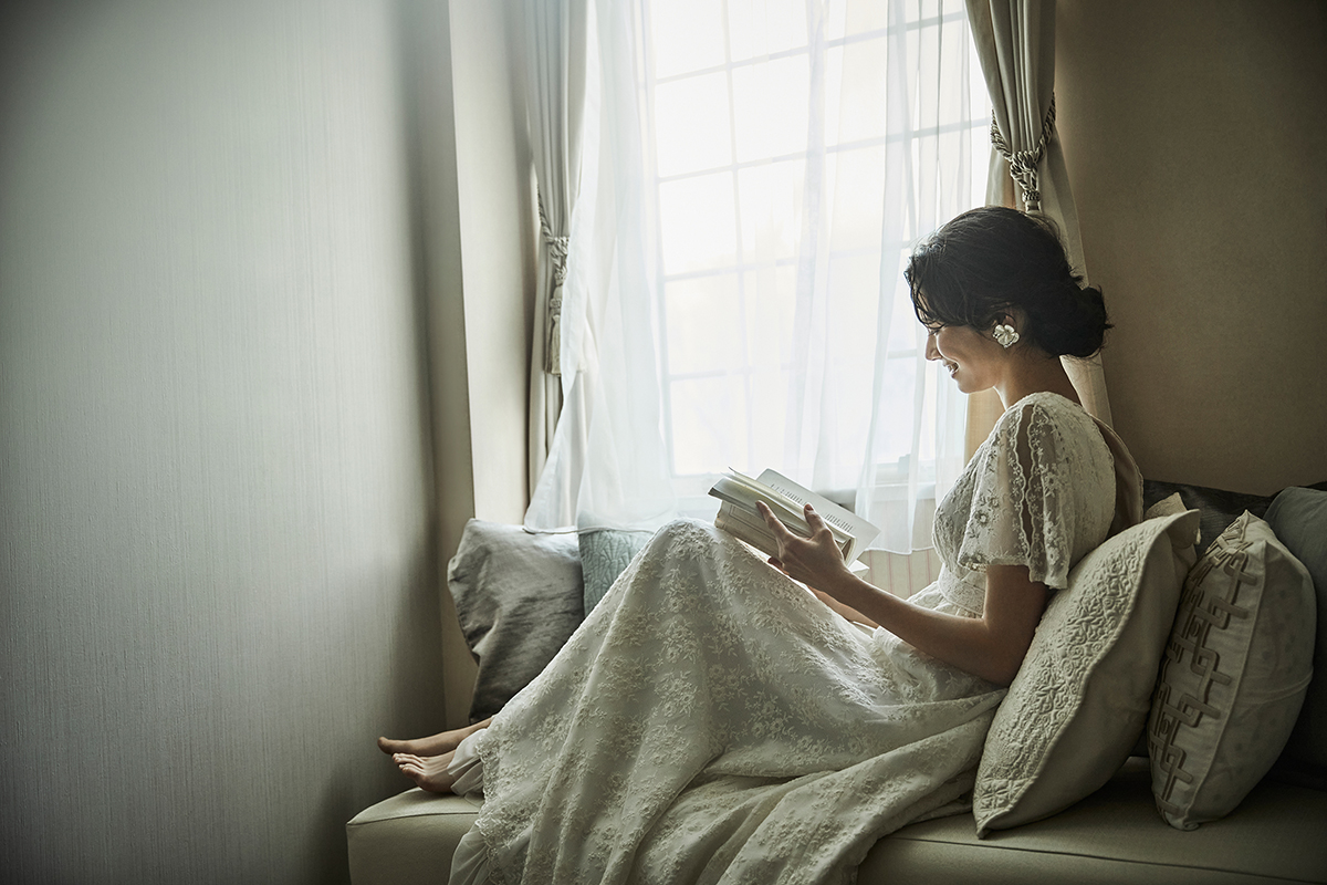 ブライズルームは落ち着ける空間