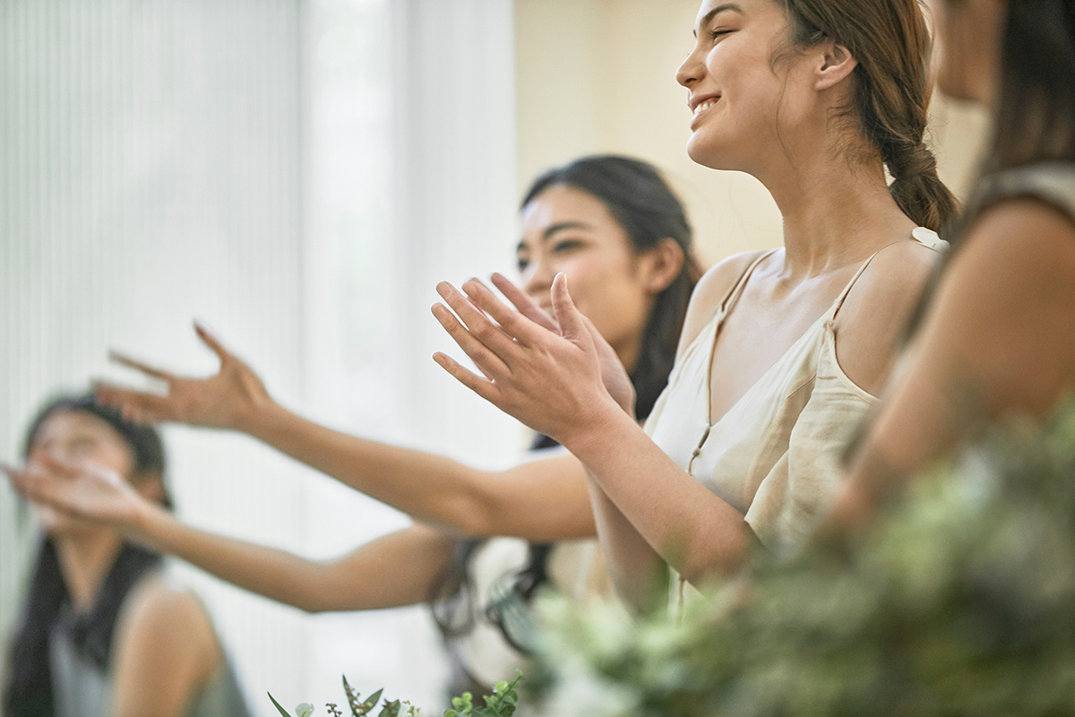 ふたりとゲストのアットホームな誓いの時