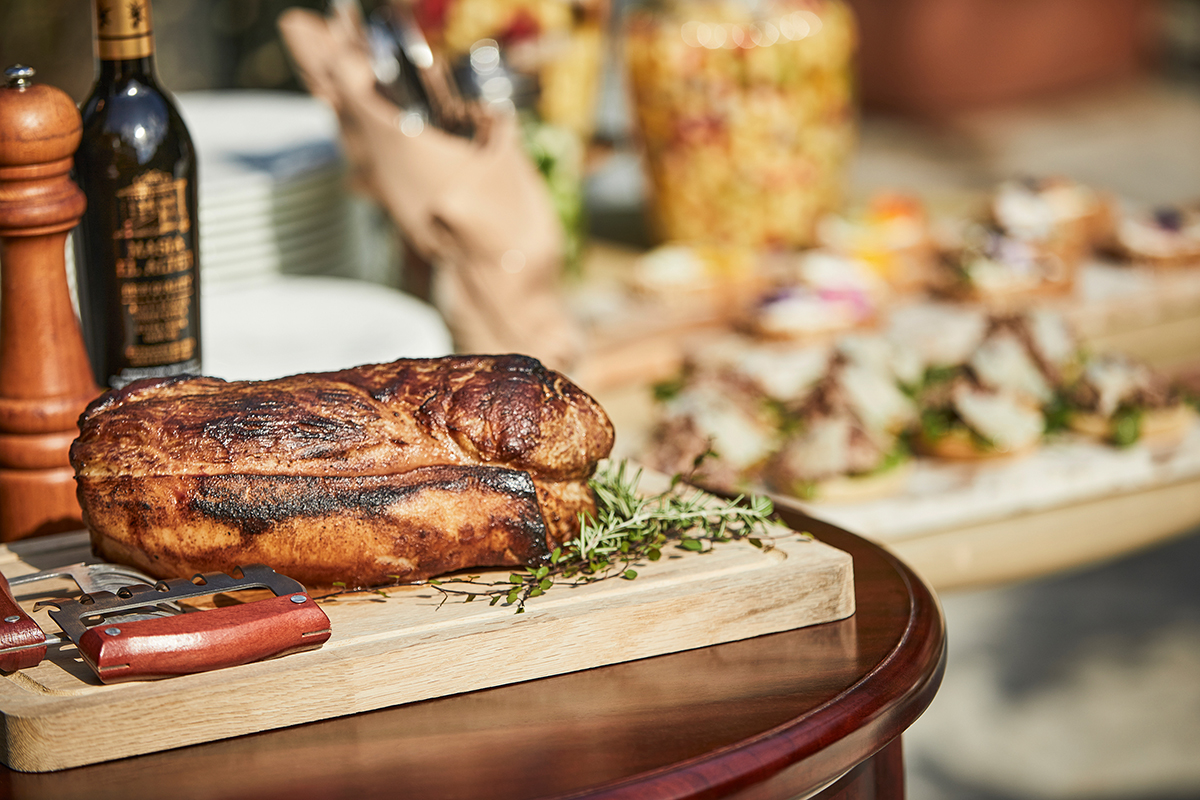 ゲストとふれあう至福のひと時