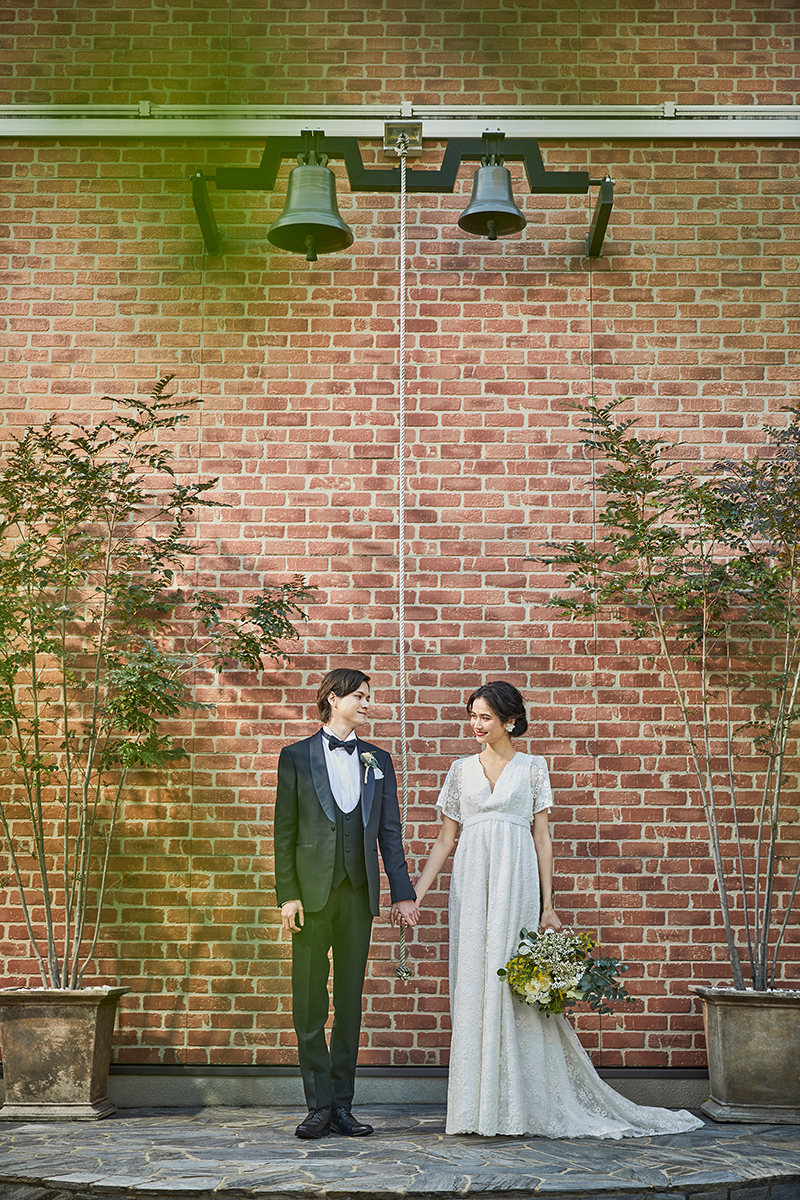 挙式後は幸せのカリヨンの鐘を鳴らして