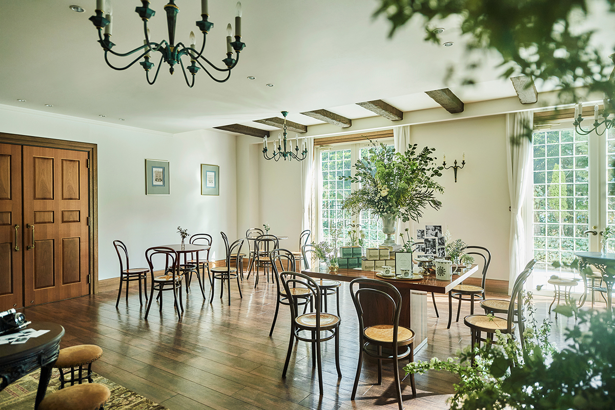 自然光差し込む明るい空間で特別な時間を