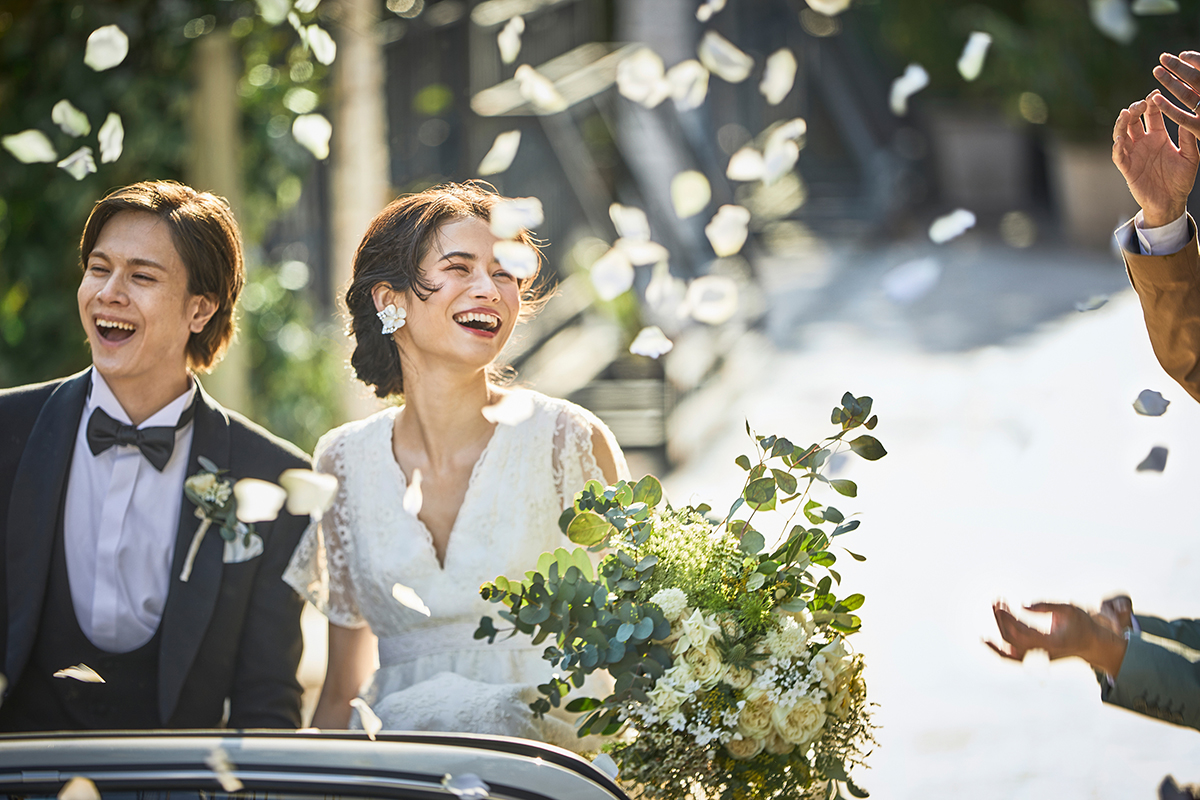 ゲストからの祝福を