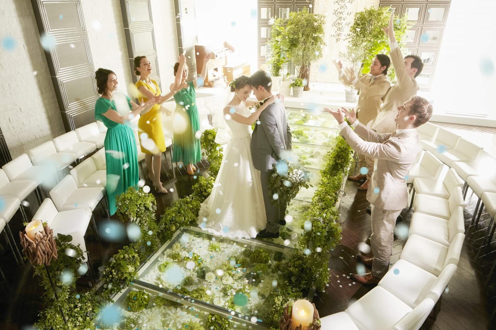 ゲストと一体感を感じるセレモニー