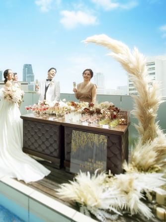 トレンド感たっぷりのコーディネイトが映える