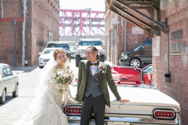 施設内は絵になるスポットがいっぱい！入場前のワンシーン★