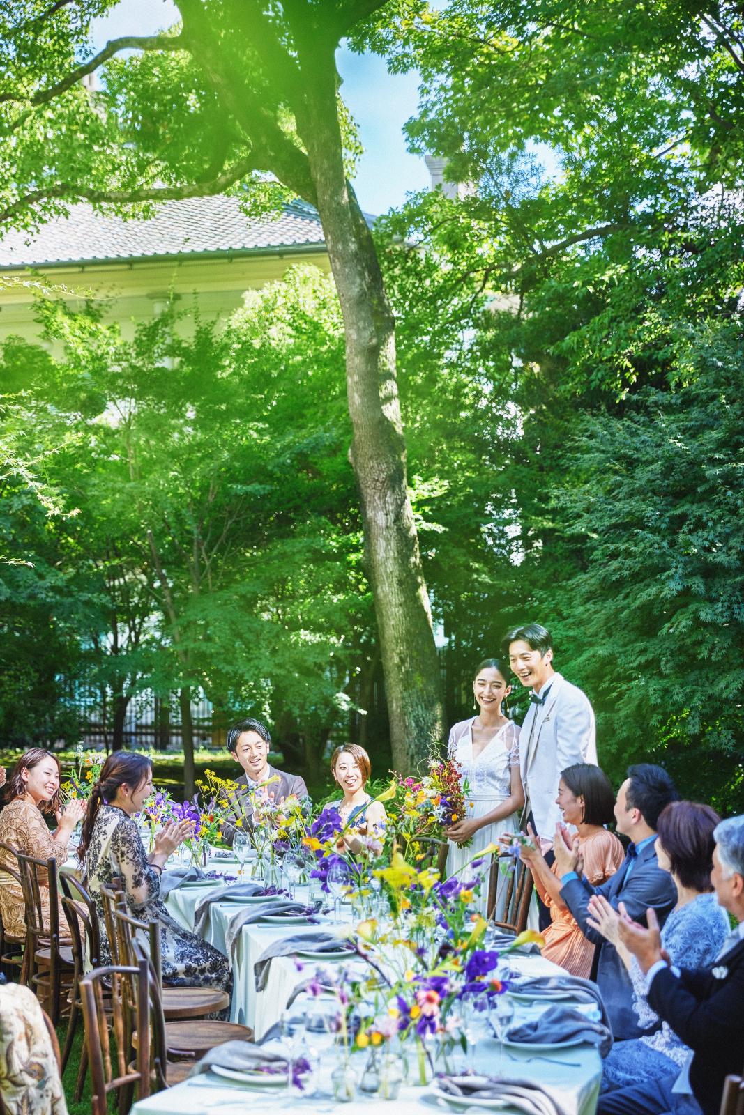 四季折々の緑にあふれた贅沢な空間