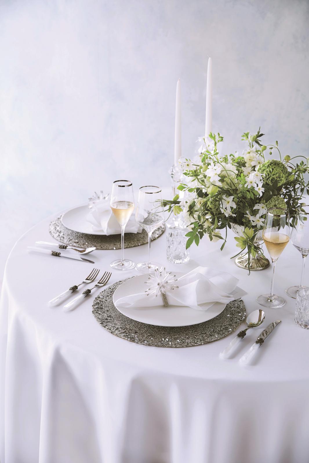 オーセンティックなデザインも合う会場