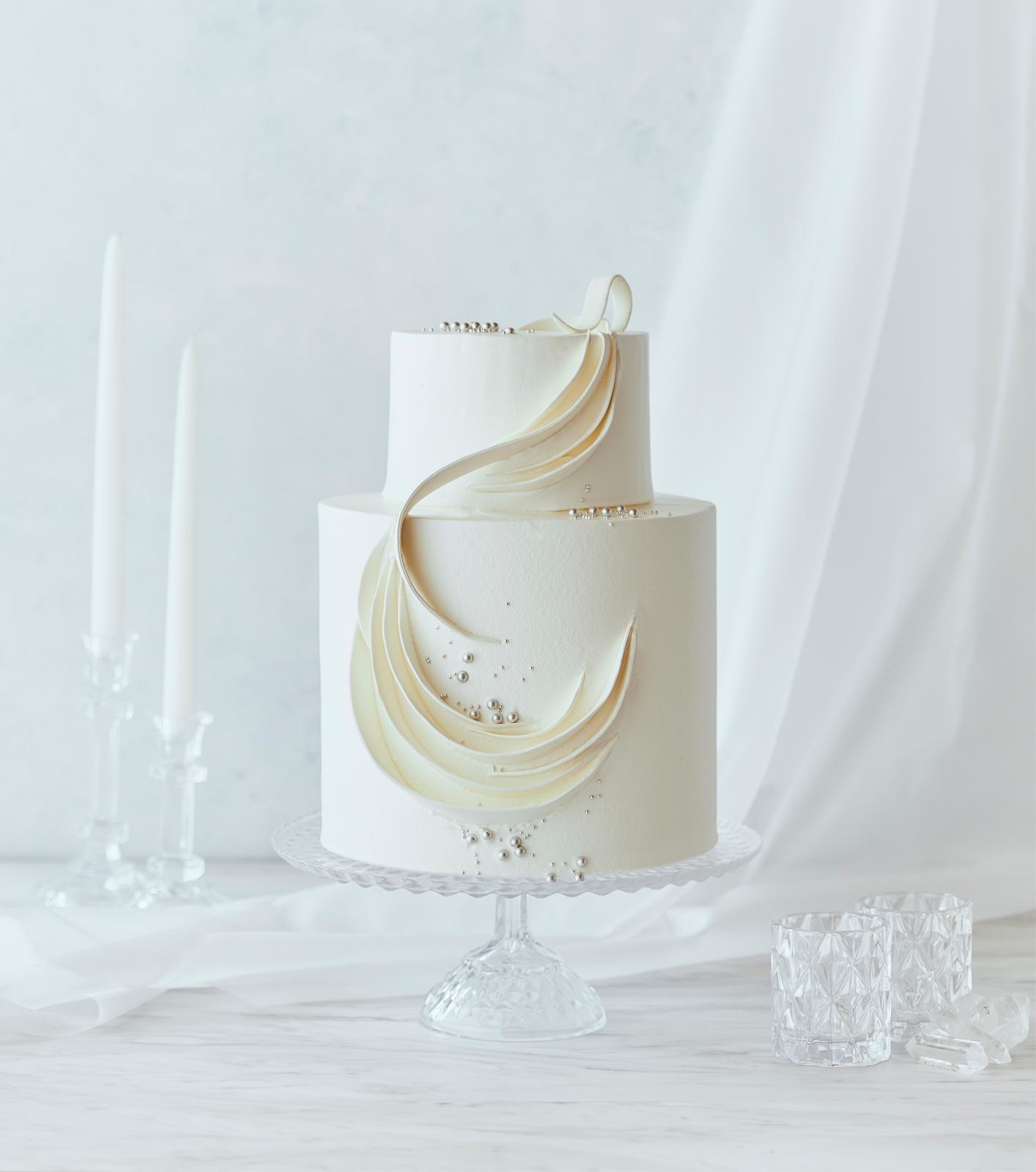 パーティーに彩りを添えるウエディングケーキ