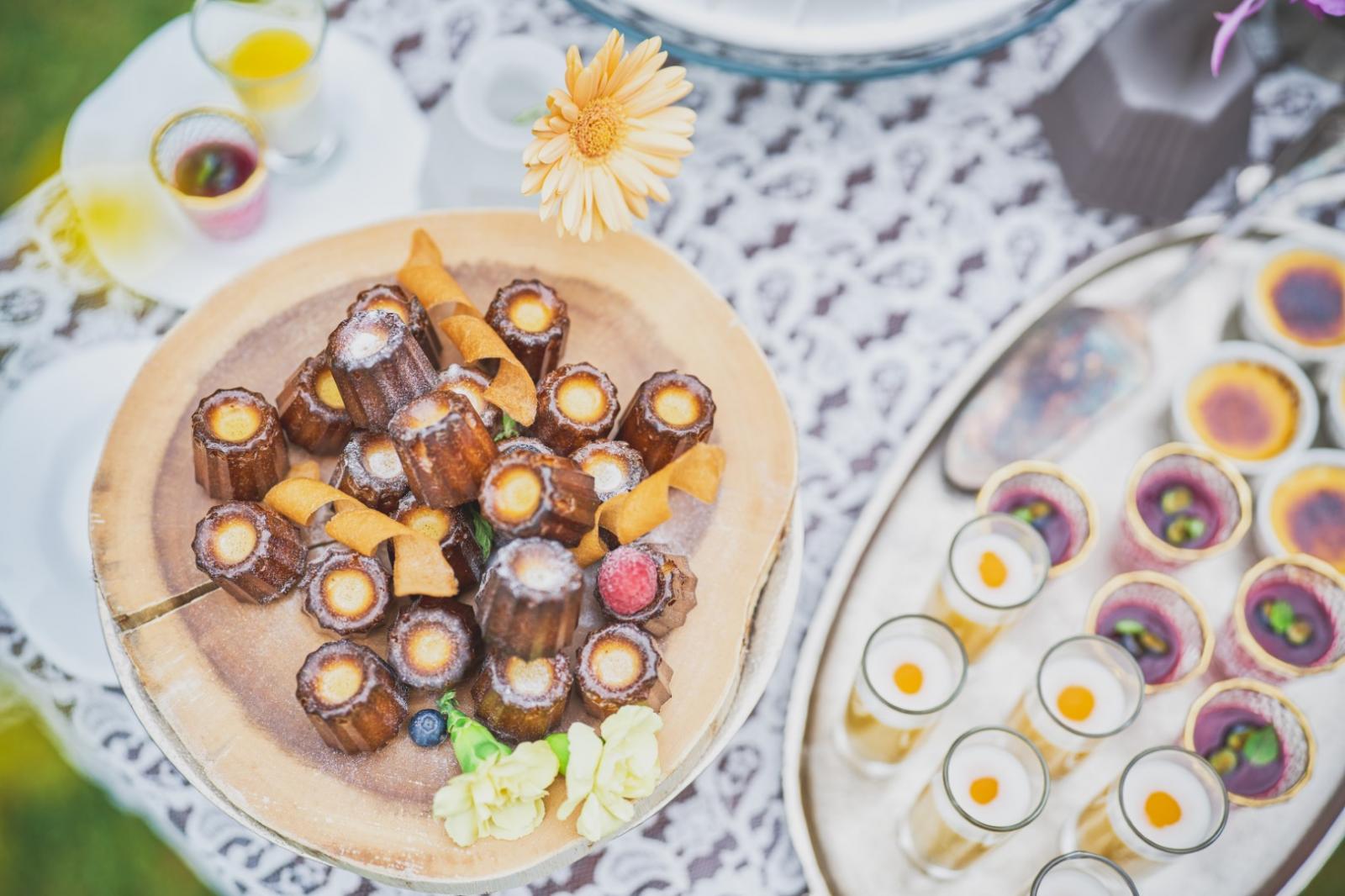 見た目から楽しめるデザートの数々は、ゲスト皆さまもきっと喜ぶ