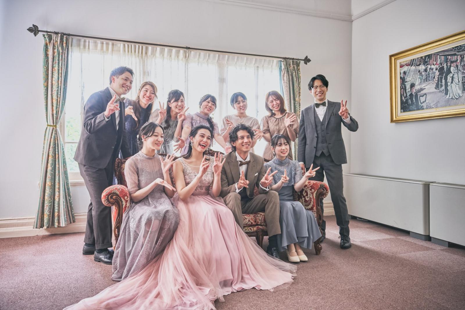 1部屋ごとに違った雰囲気で、さまざまな場所をフォトスポットとして使える