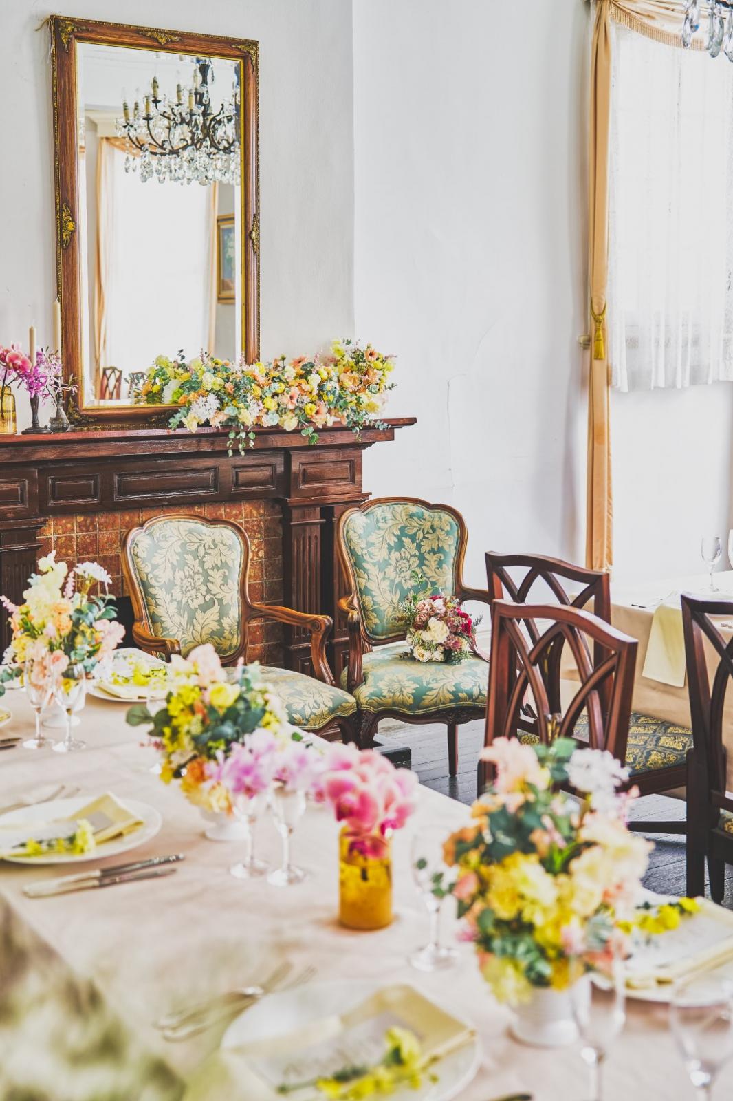 歴史に育まれた貴重な建造物で叶う、ふたりと大切なゲストだけのプライベートウェディング！神戸市の伝統的建造物と指定され、これまでもこれからも決してなくなることのない場所