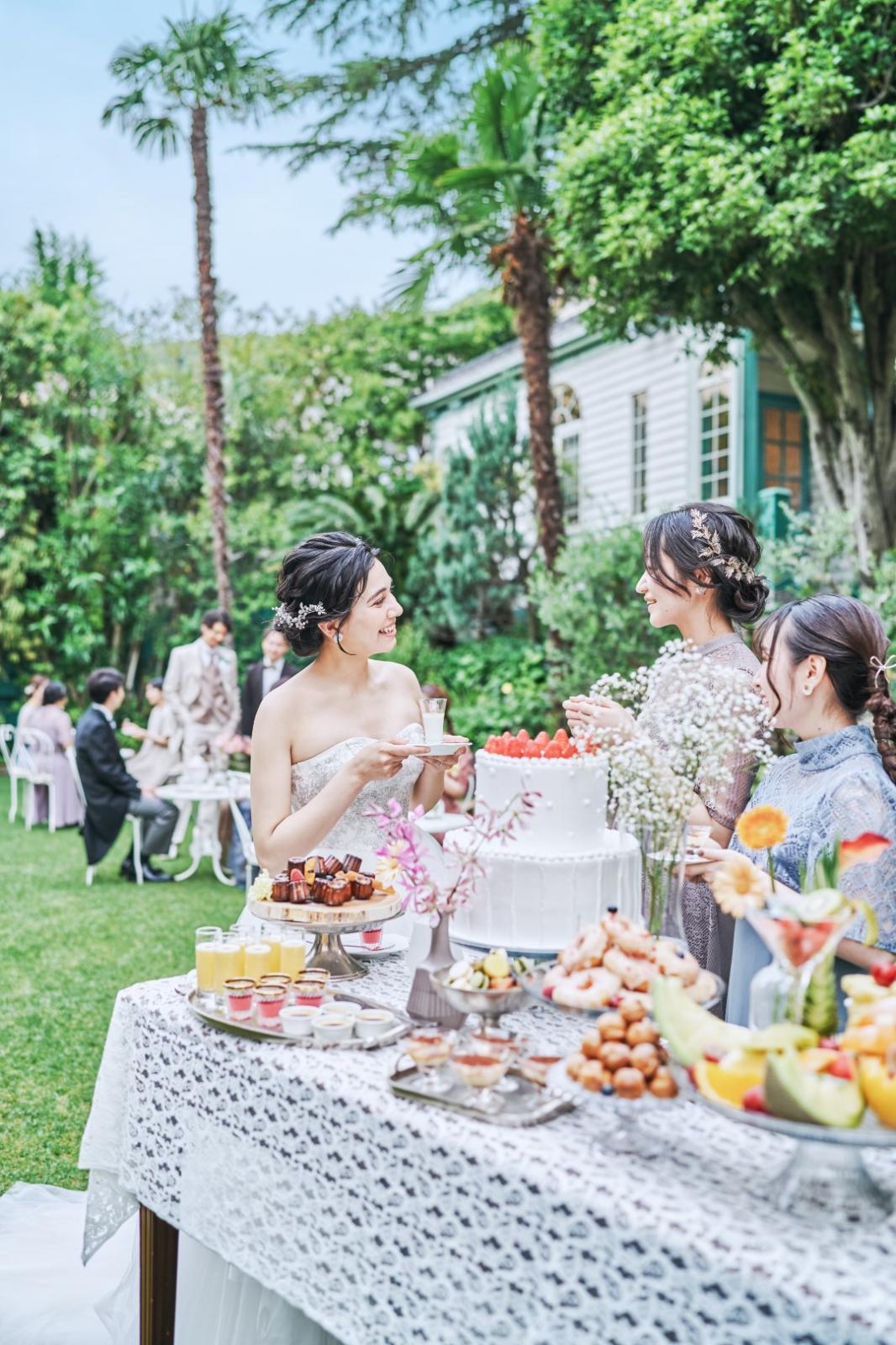 ガーデン併設の異人館で過ごす一日は、どこをとってもフォトジェニックな空間