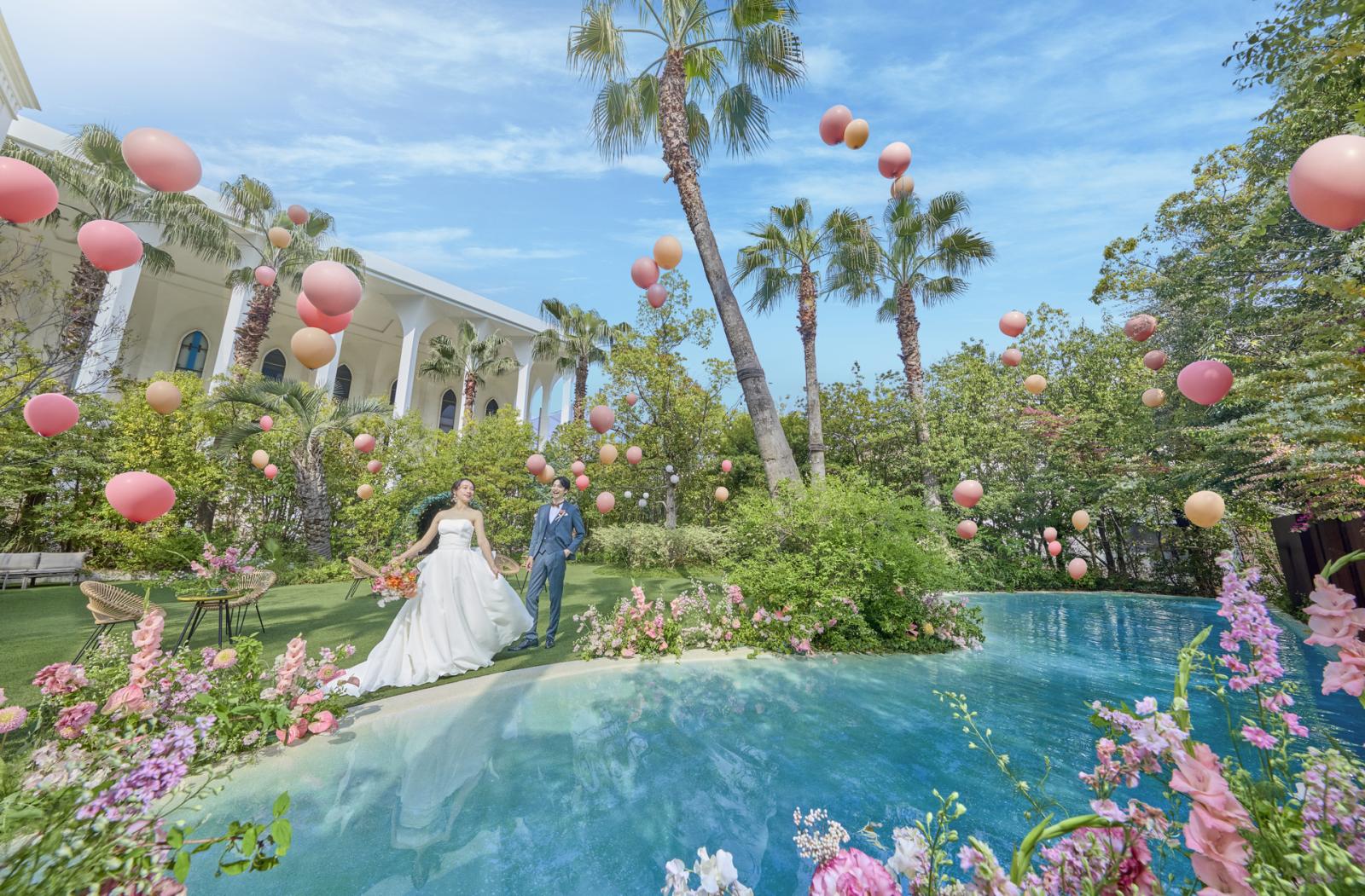 リゾートガーデンでの特別な時間を