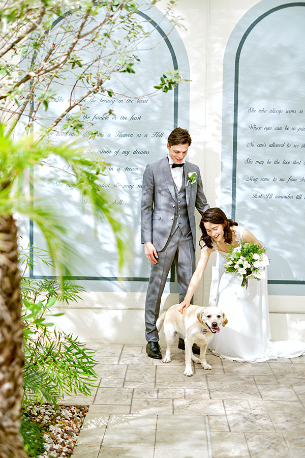 ふたりの家族を、今日という特別な日にみなさんにお披露目