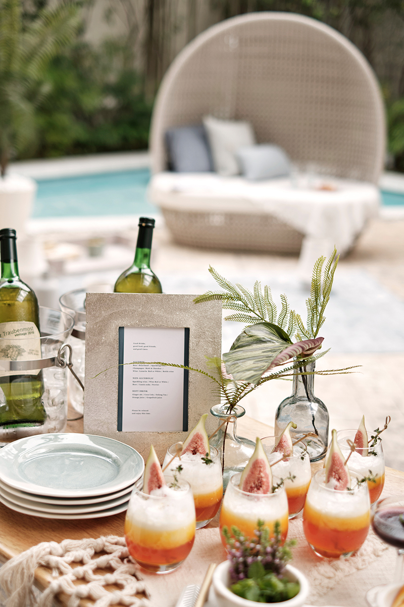 用意されたおもてなし料理を、ゲストと一緒に楽しんで♪