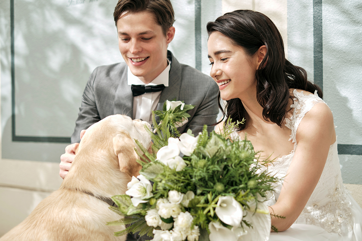 ふたりの家族を、今日という特別な日にみなさんにお披露目