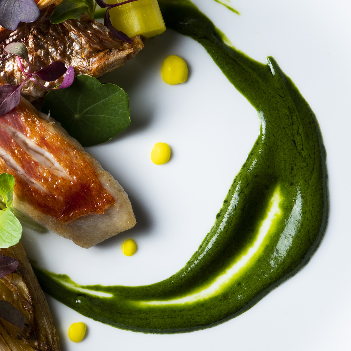 ゲストの食欲を刺激する、見た目も爽やかな一品