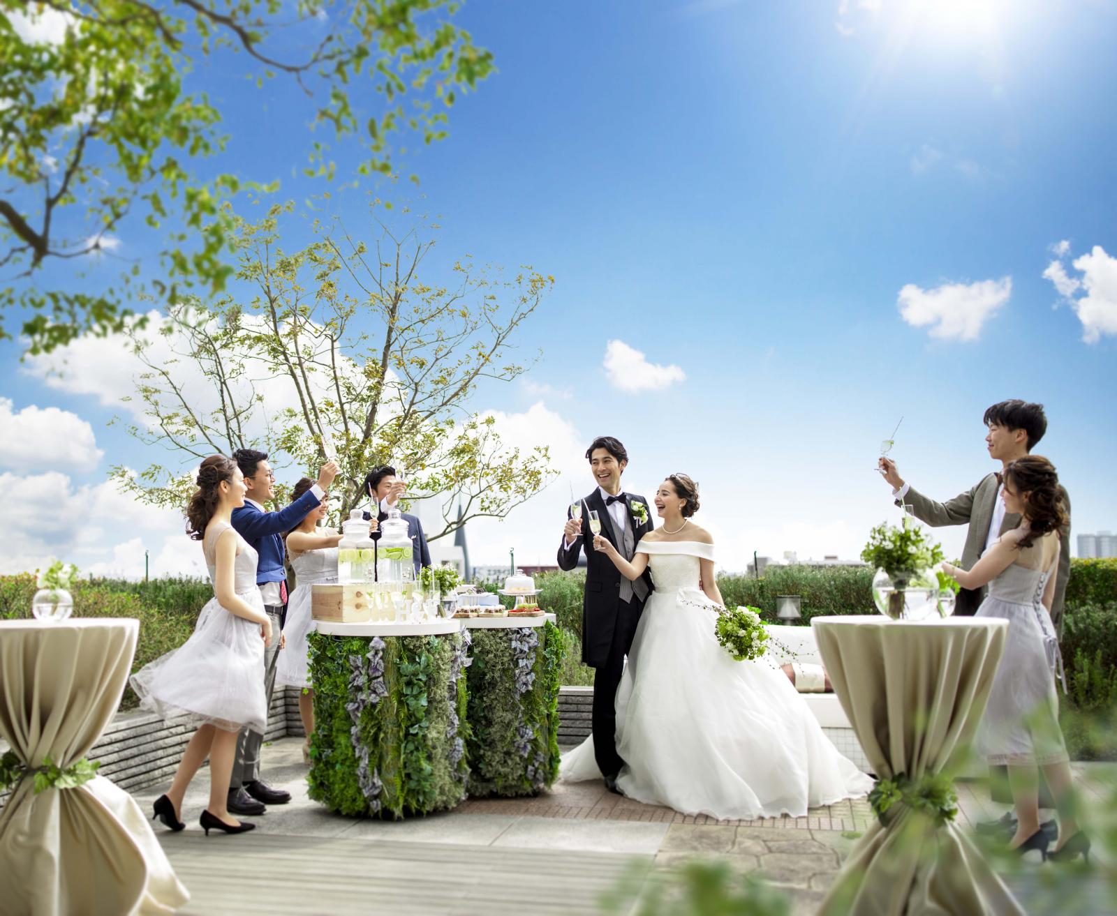 そよ風を感じながら、ゲストと心からリラックスできるひと時を過ごして