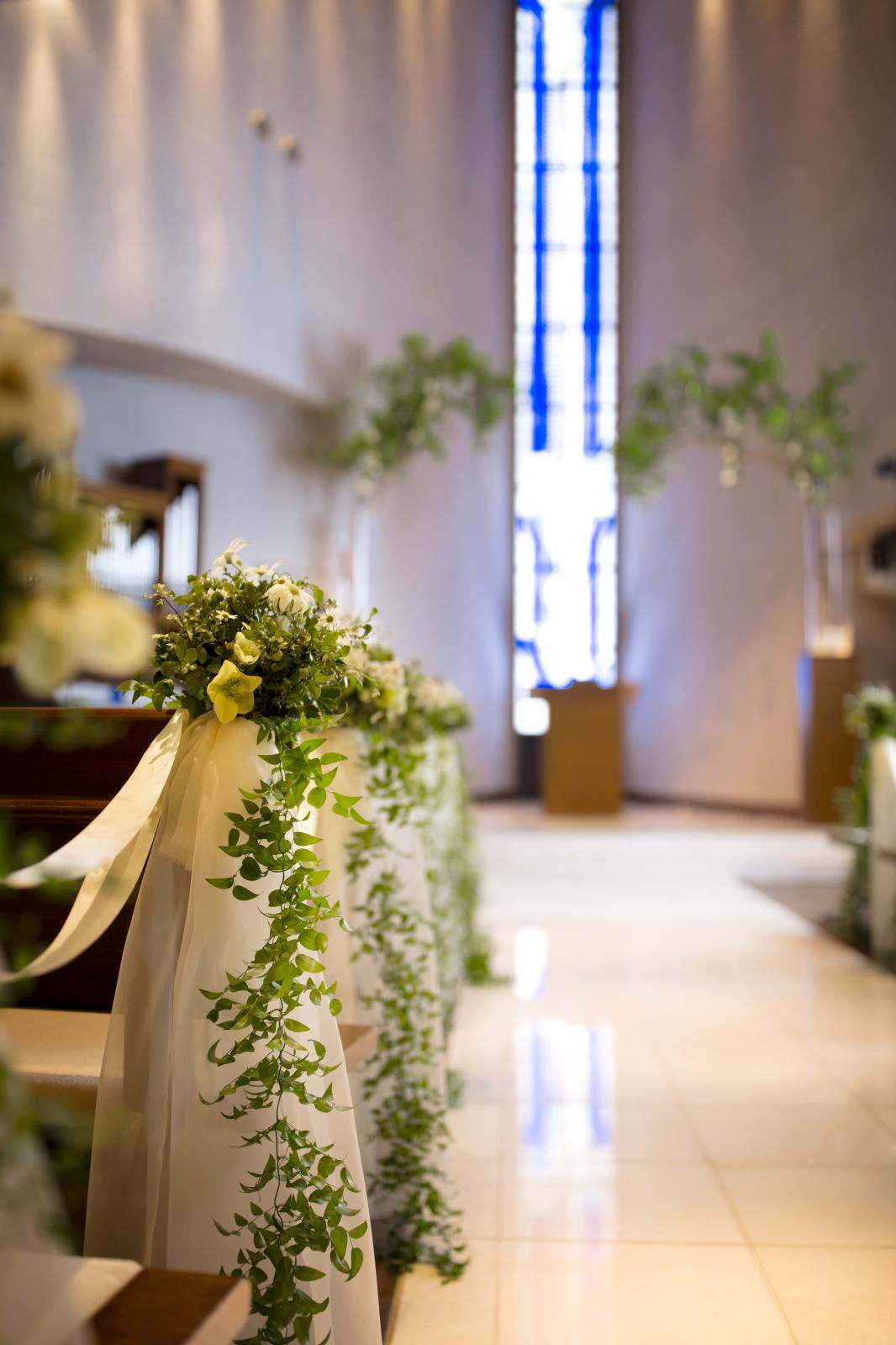 チャペル装花も応相談