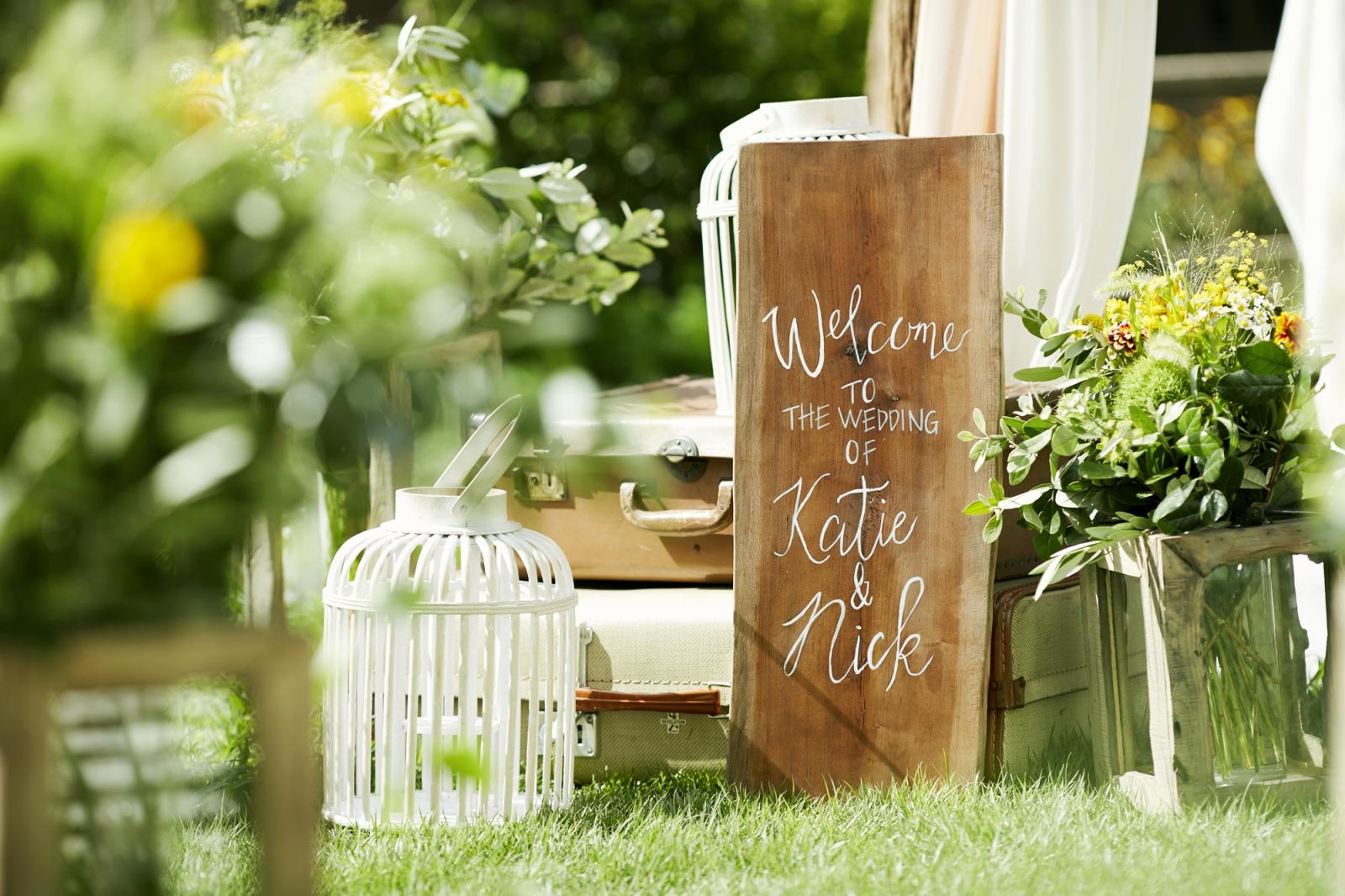 開放的なガーデンで楽しんで