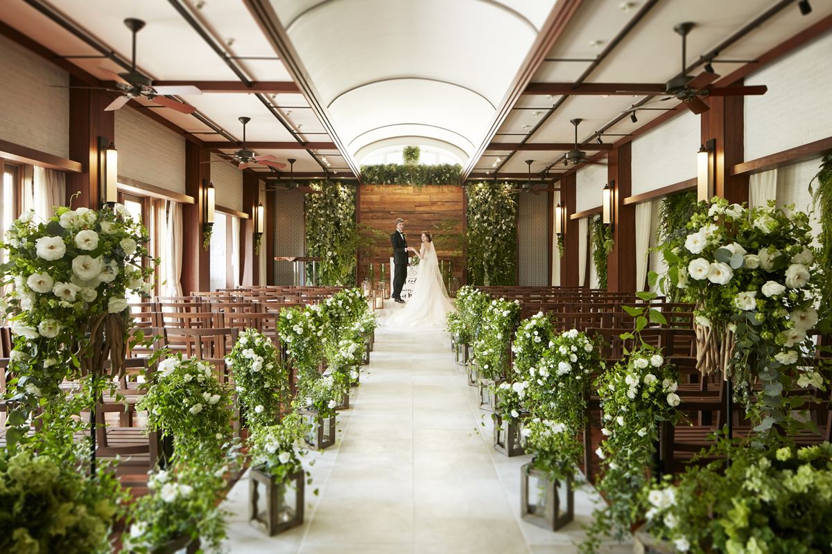 自然の優しさ感じるナチュラルなセレモニーが叶う