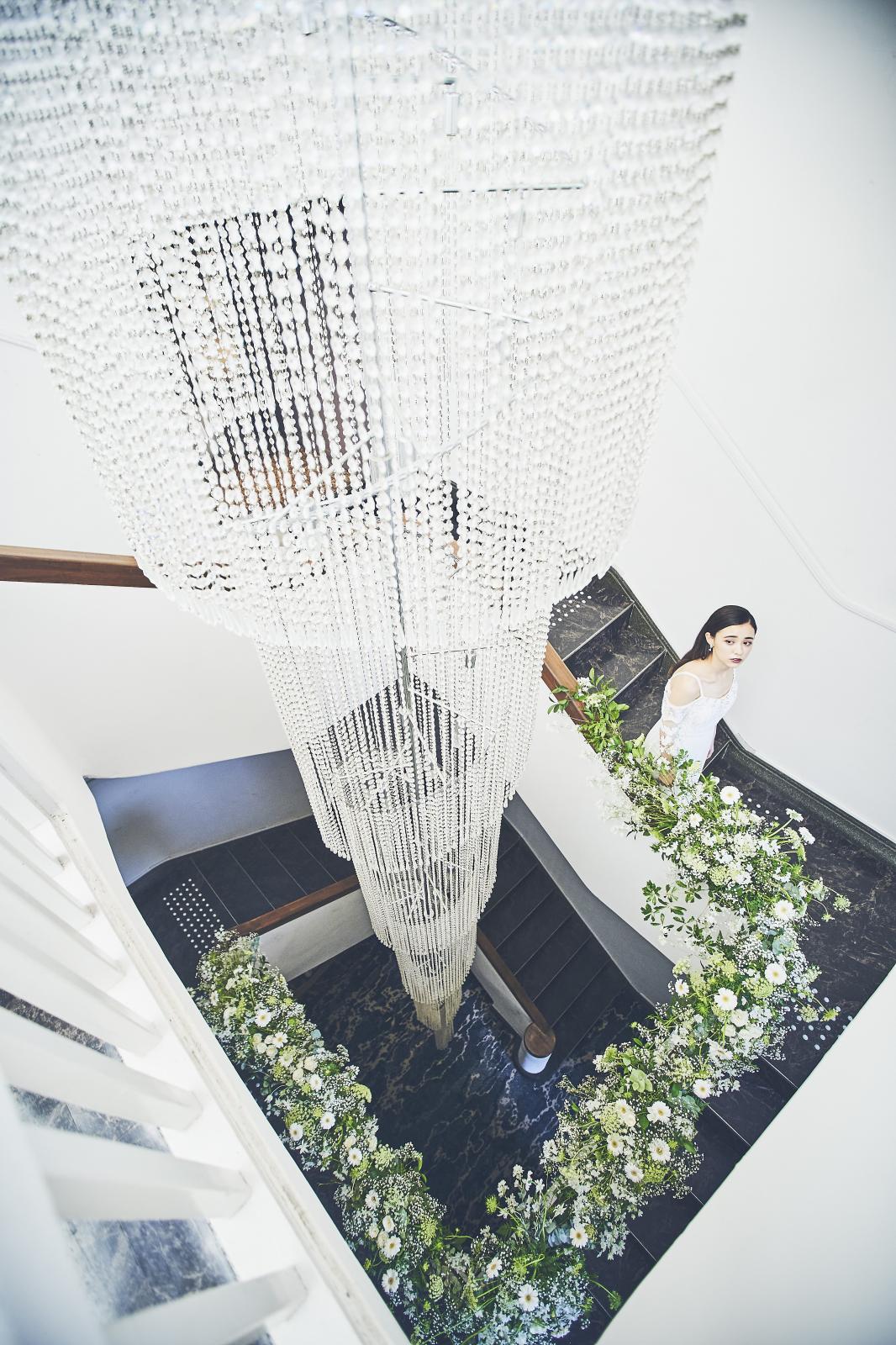 ご移動の螺旋階段だって 全てがフォトジェニック