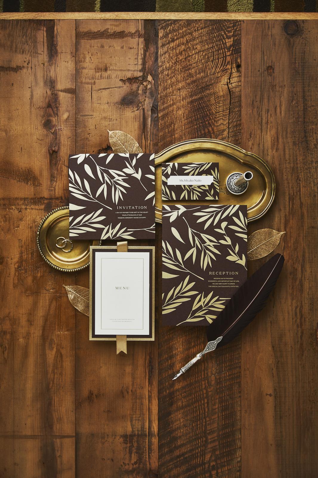 招待状はおふたりからゲストへの最初のおもてなし