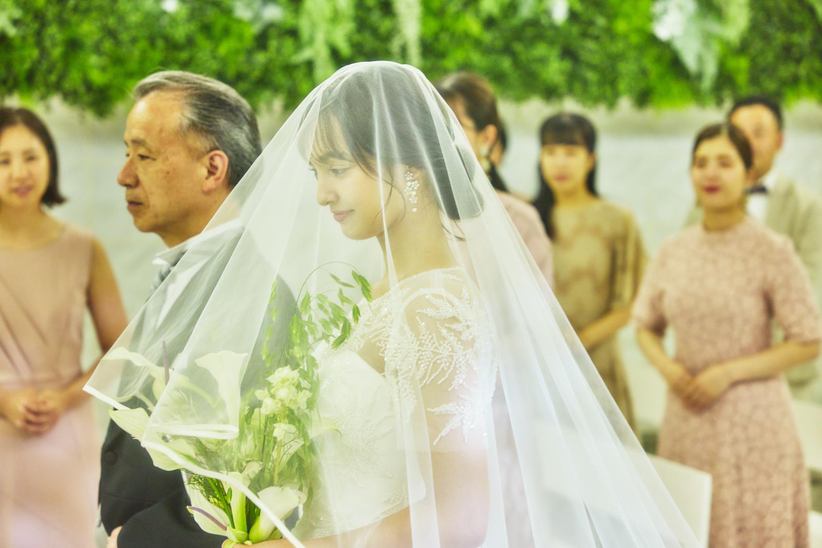 花嫁を送り出す父と娘の大切なひととき