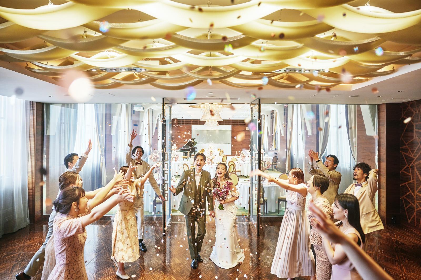 多種多様な演出がかなうおふたりだけの貸切空間で思いのままに