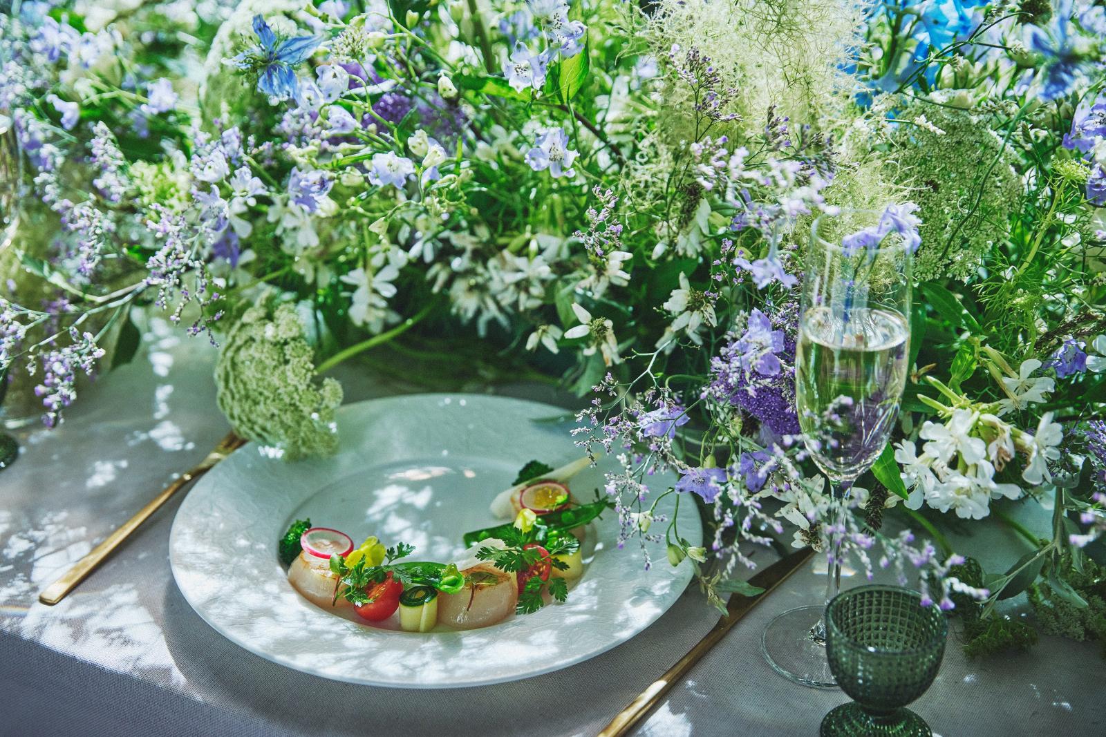 とっておきのたいせつなゲストだからこそおもてなしのお料理にもこだわって