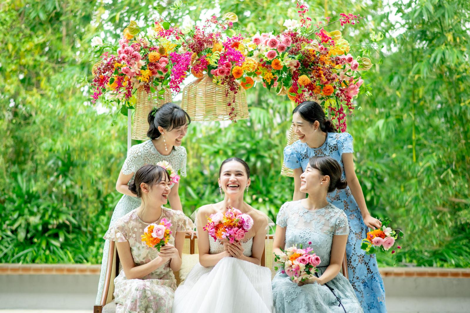 テラスで過ごすリラックスとした時間