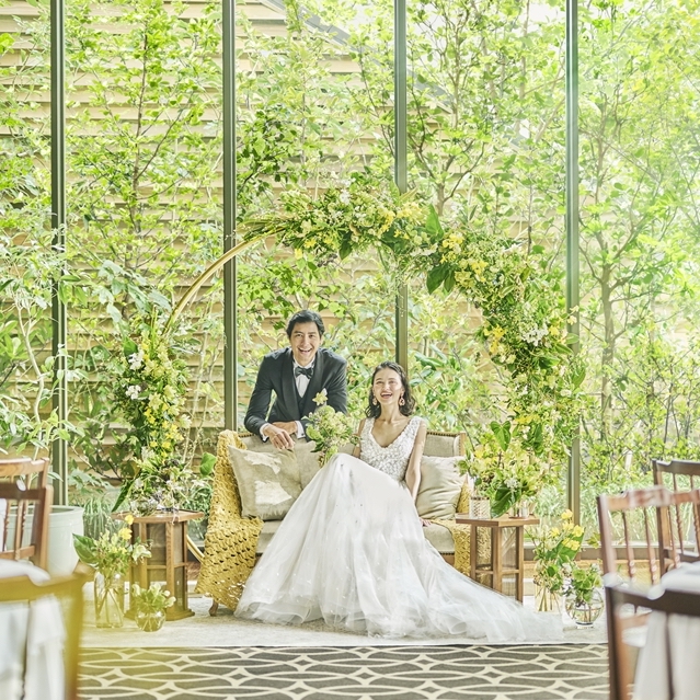 街中にあるのに海外リゾートのような空間を自由に使って