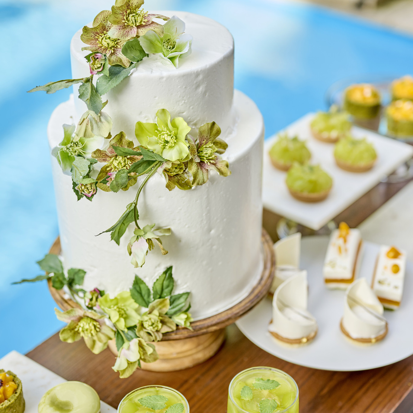 世界に一つだけのオリジナルウェディングケーキ