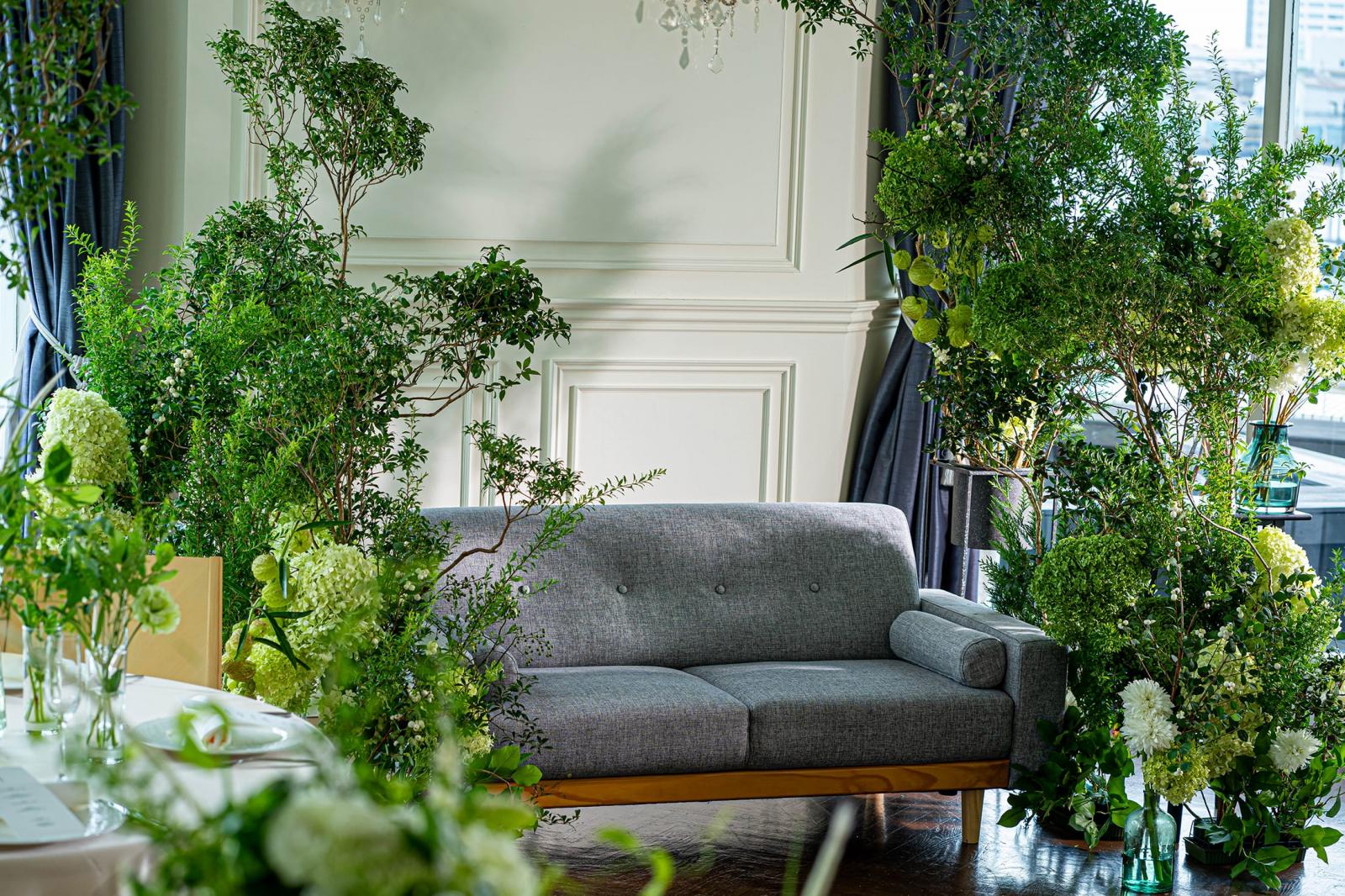 専属のフローリストがこだわりの装飾をお伺いさせていただきます