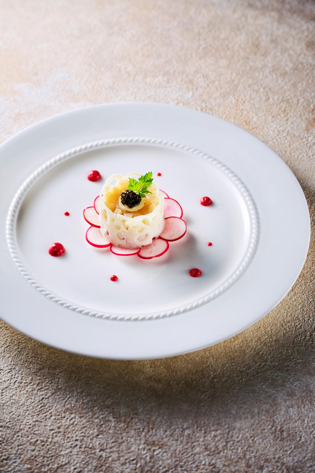 繊細な味わいが印象的。幅広い世代のゲストに好評