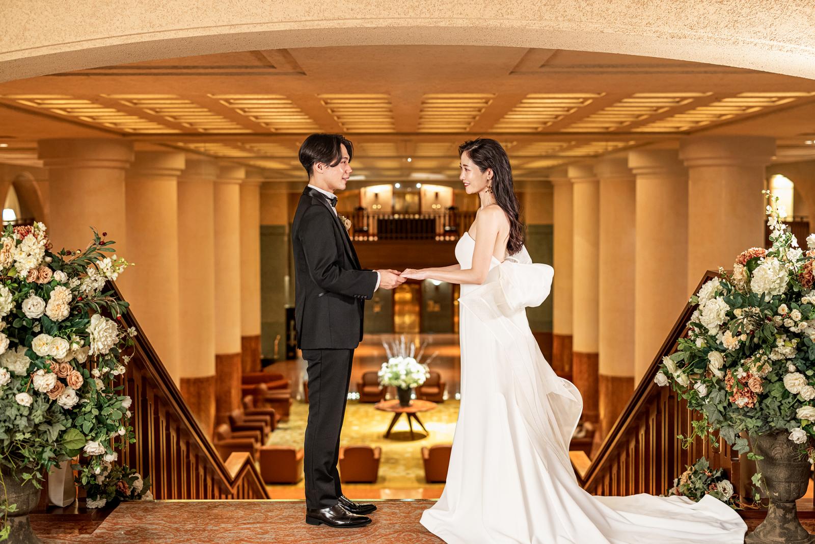 ホテルを象徴する空間。おふたりが意味を感じられる誓いをサポート