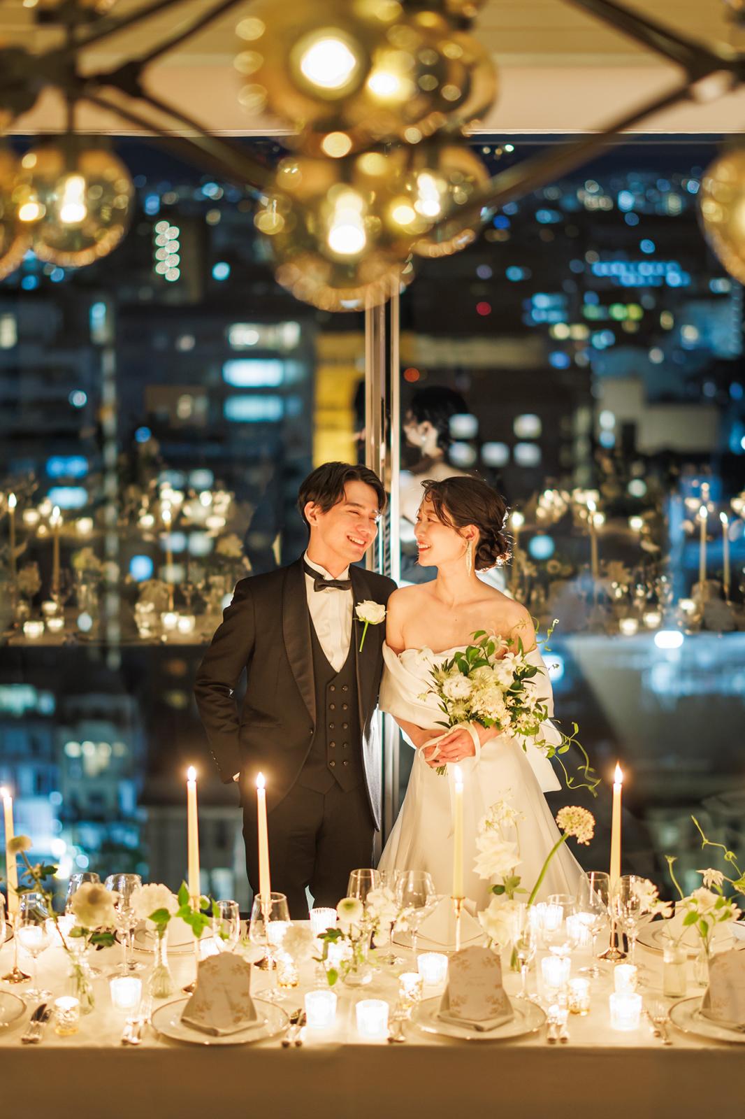 地上約60ｍからの眺望もゲストへのおもてなしに